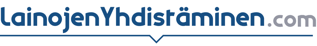 Lainojen yhdistäminen nopeasti ja helposti. Lainojen yhdistäminen nopeasti ja helposti.